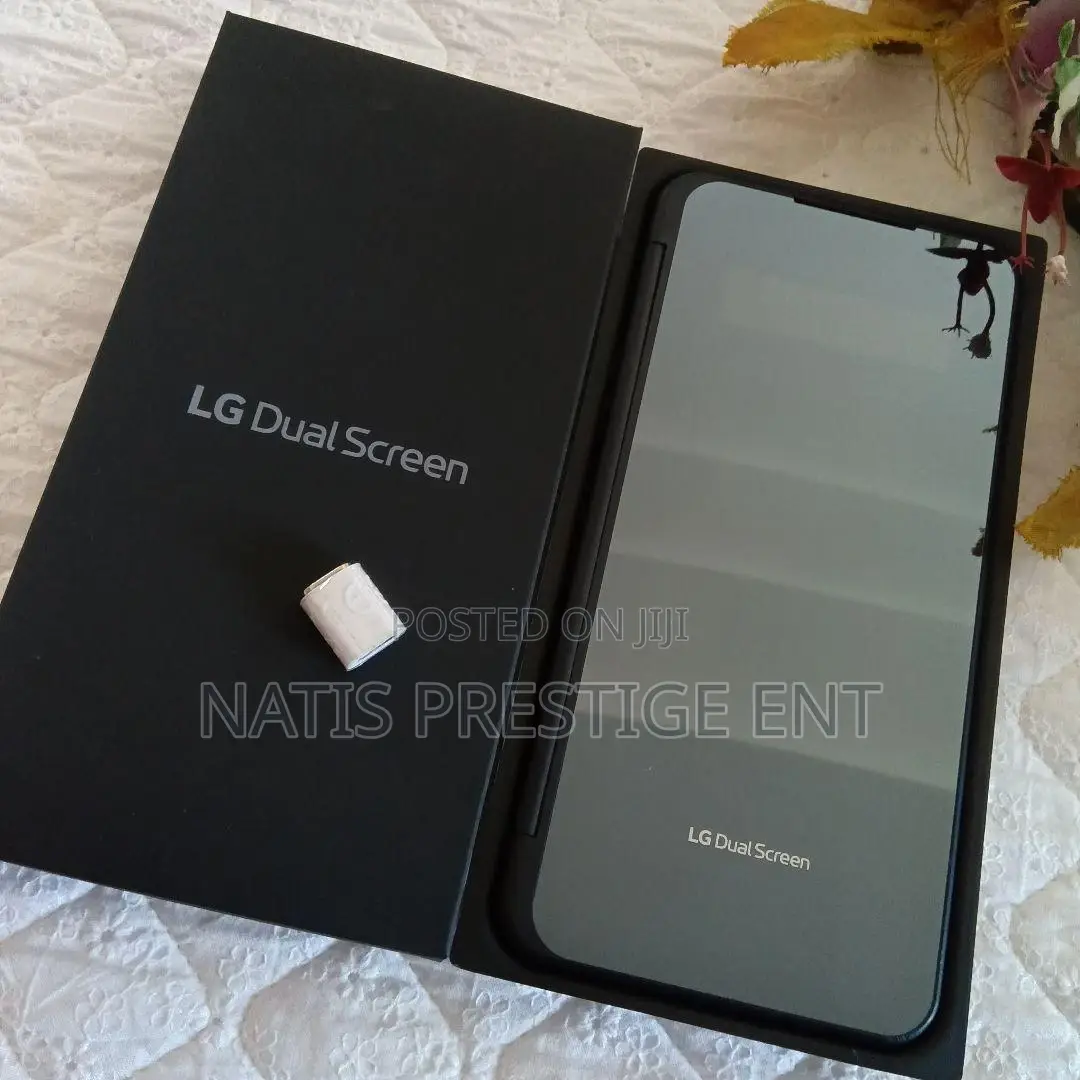 New LG V60 ThinQ 5G UW 128 GB Black
