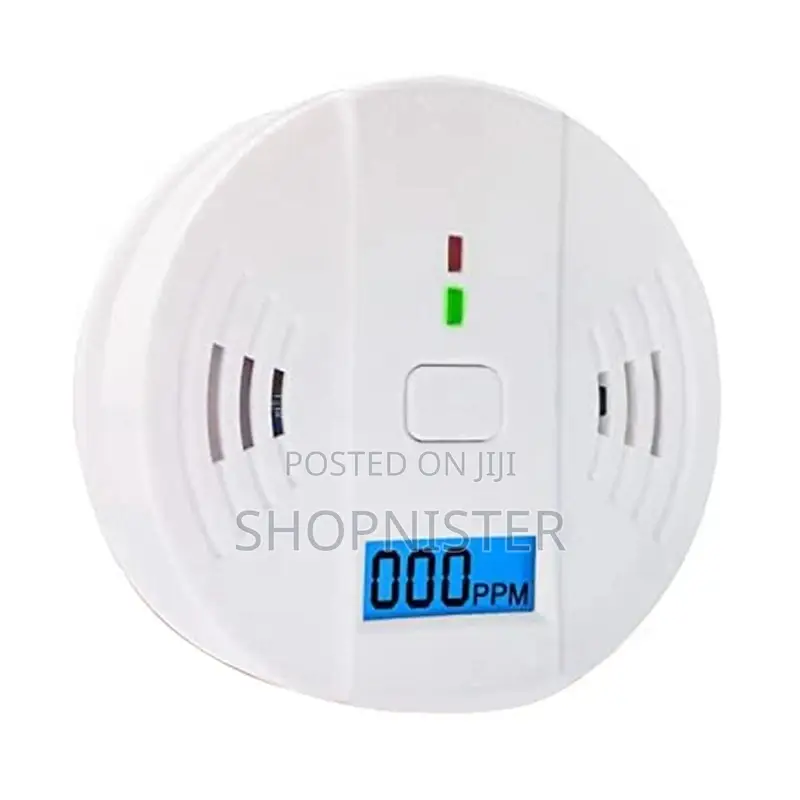 Carbon Monoxide Detector Battery-Operated LED
Digital