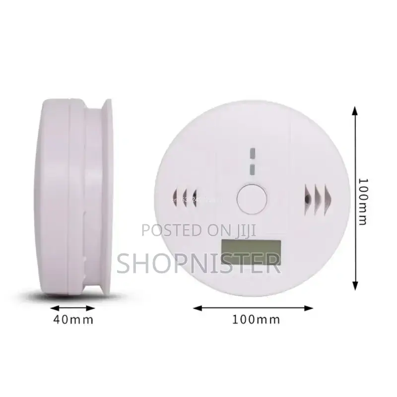 Carbon Monoxide Detector Battery-Operated LED
Digital