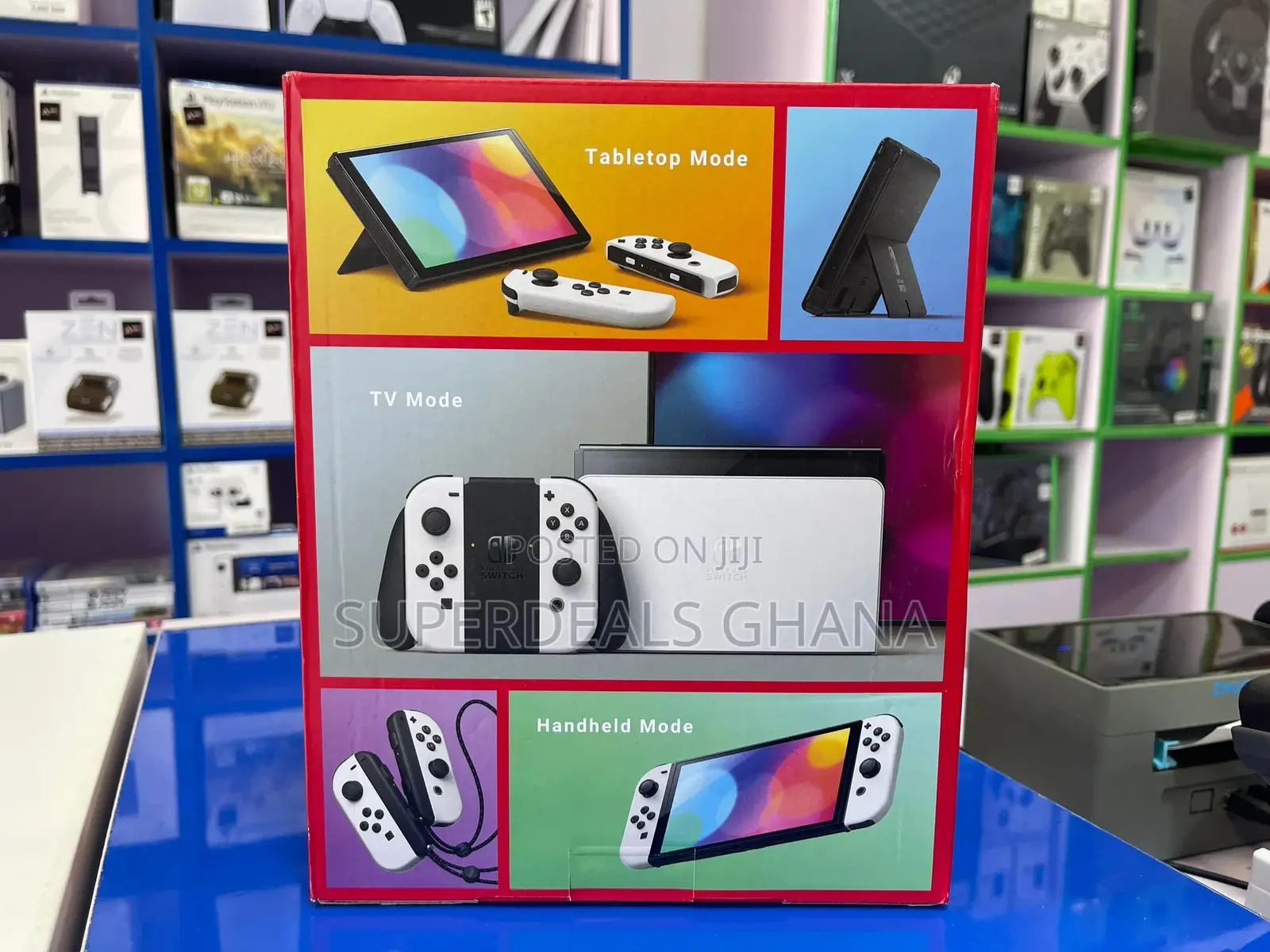 White Nintendo Switch Oled