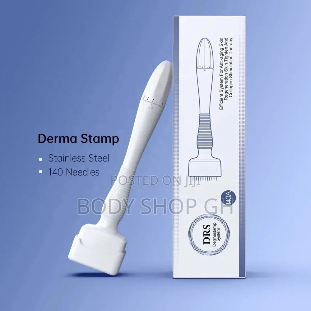 Derma Stamp -Adjustable Needle Size for Skin, Hair and Beard