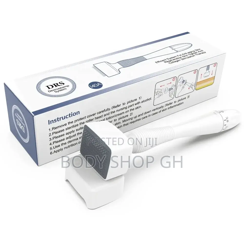 Derma Stamp -Adjustable Needle Size for Skin, Hair and Beard