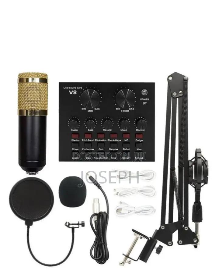 Professional Studio Microphone Bm800 Set