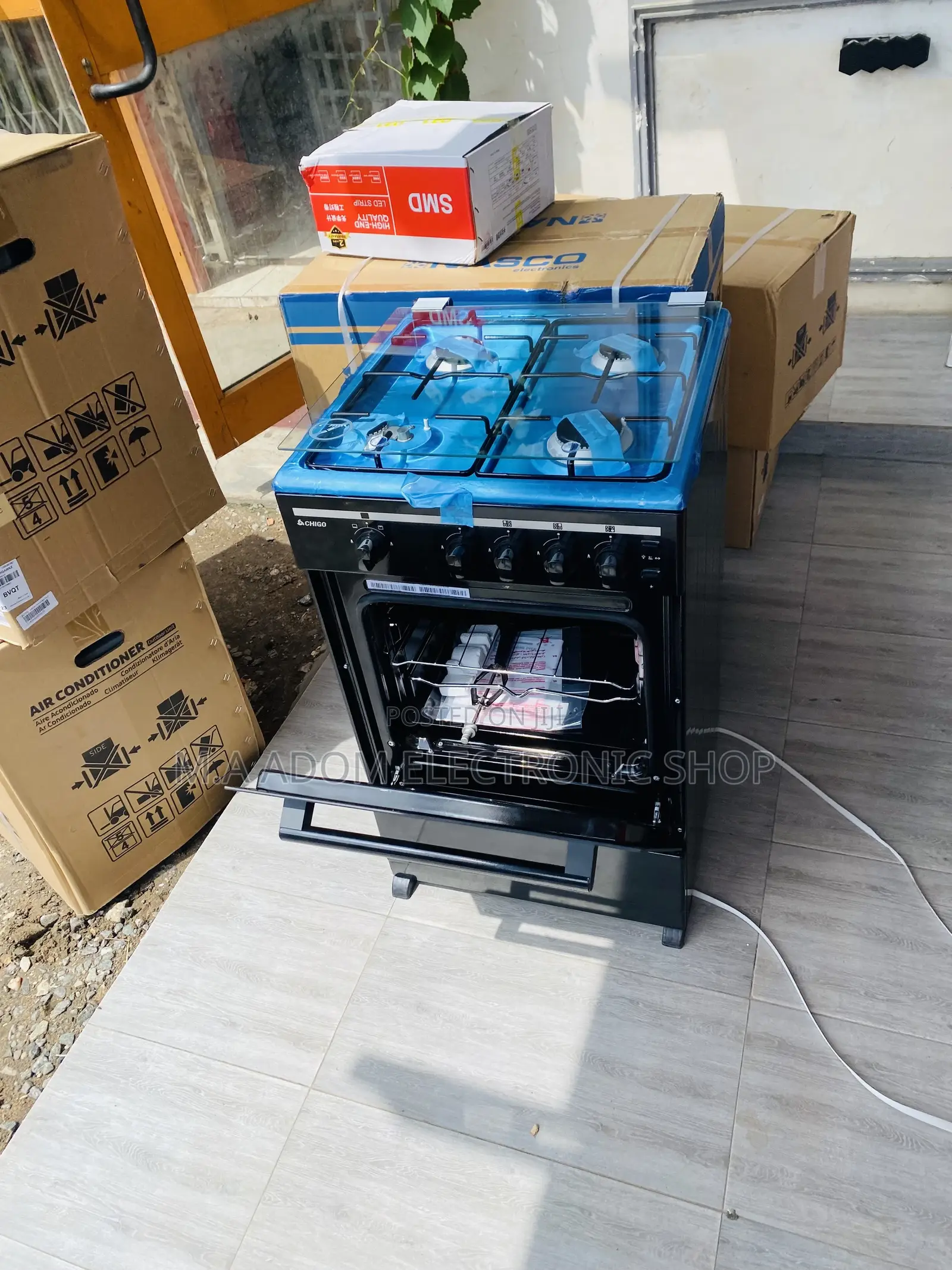 Purchase Original Chigo 4 Gas Burner With Oven(50x50).