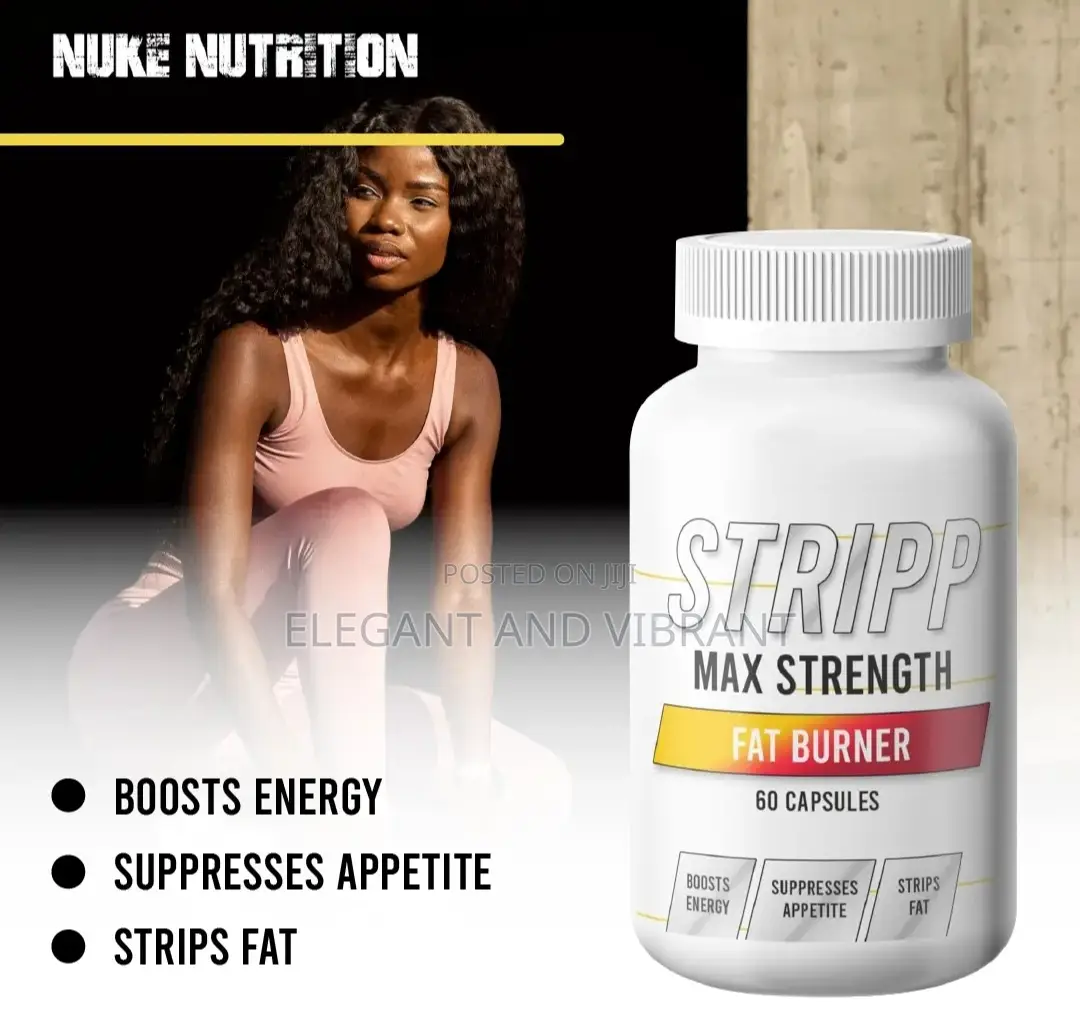 Stripp Fat Burner Weight Loss Diet Pills Max Strongest Caps