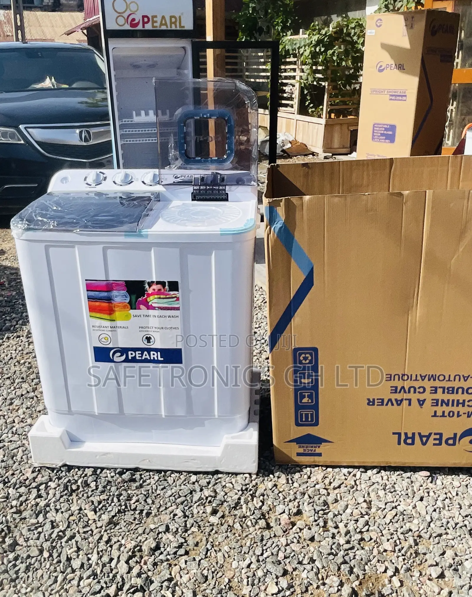 10kg Semiautomatic Topload Pearl Washingmachine 