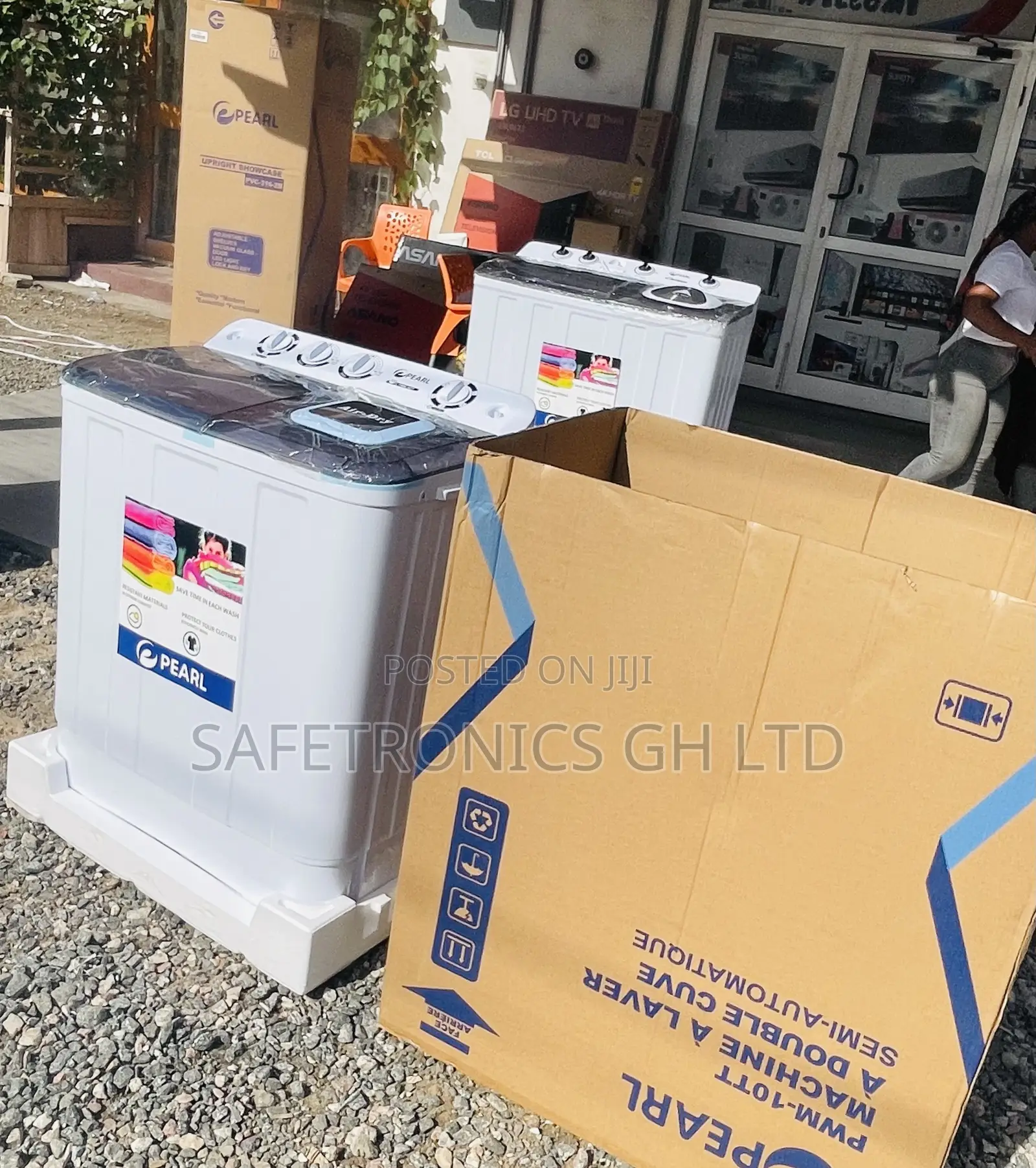 Authentic Semiautomatic Pearl 10kg Washingmachine