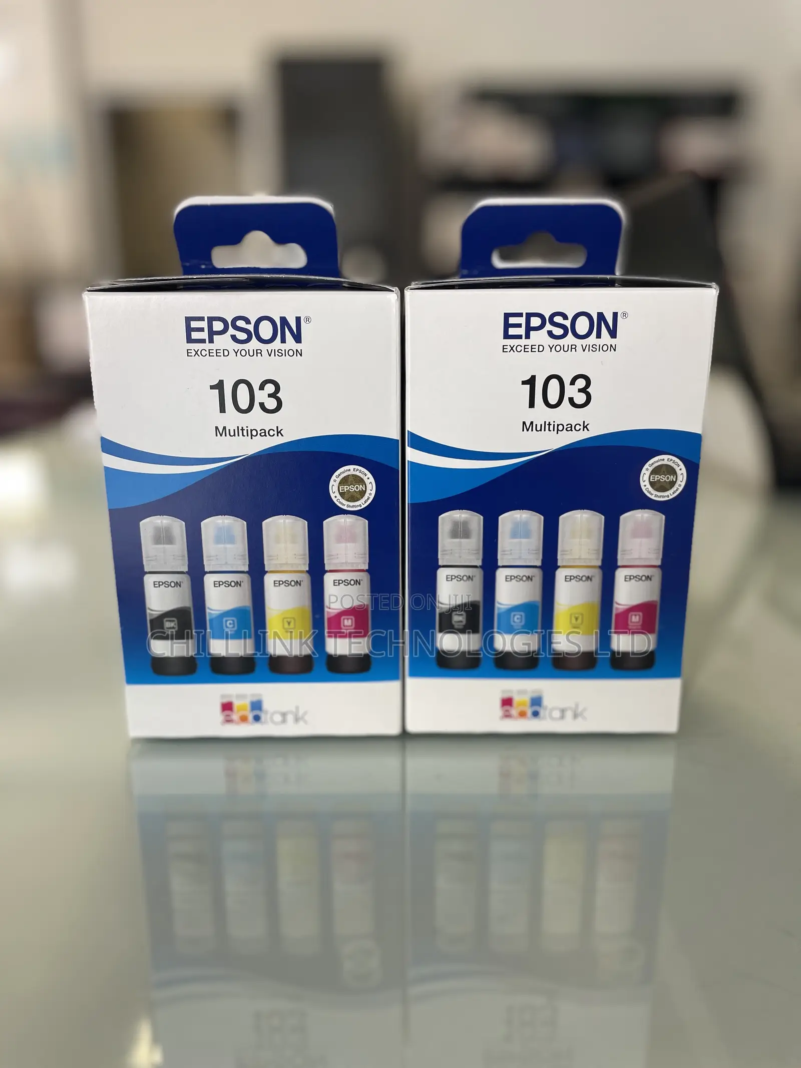 Epson 103 Inks Black,Cyan,Magenta,Yellow