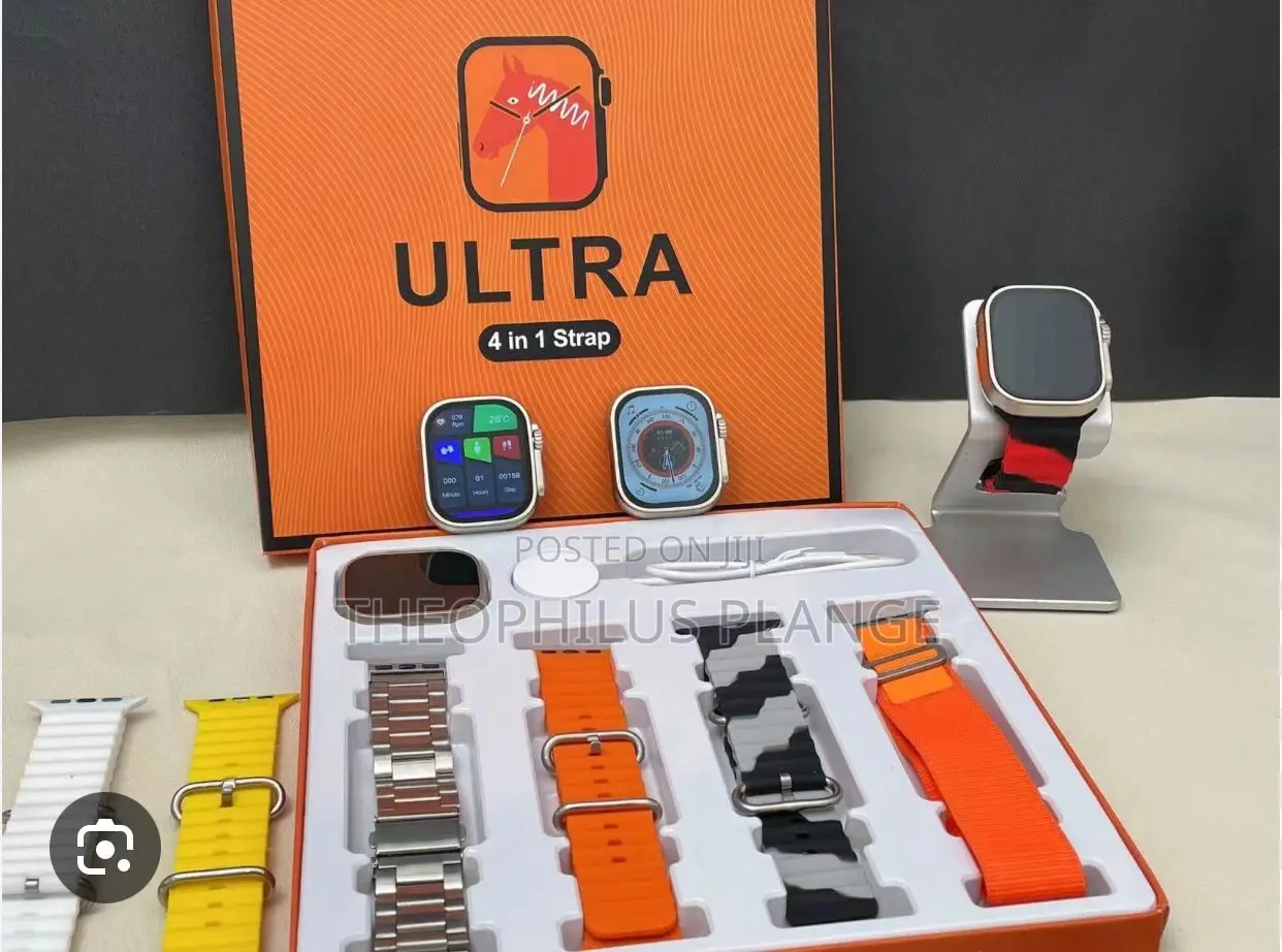 4 in 1 Ultra Smart Watch