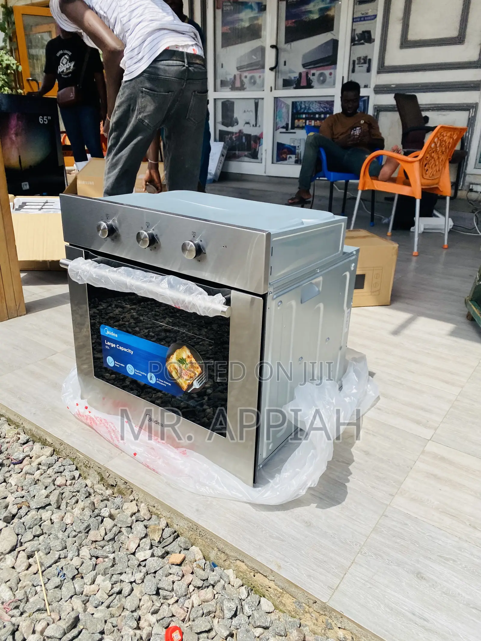 MIDEA-60CM-BUILT-IN-OVEN-65M80M1-012(Gray).