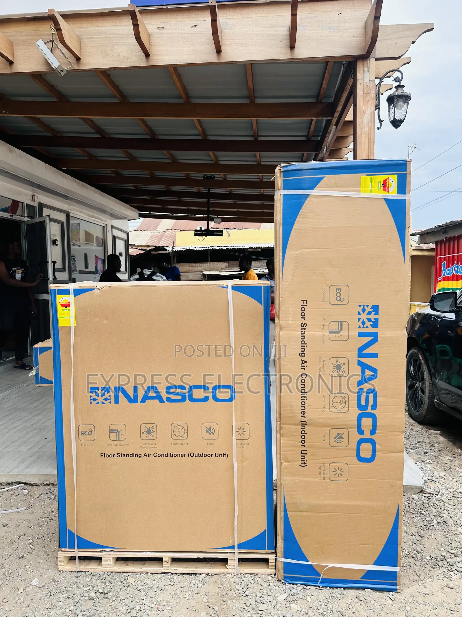 5hp Split Floor Standing Fast Cooling Nasco AC.