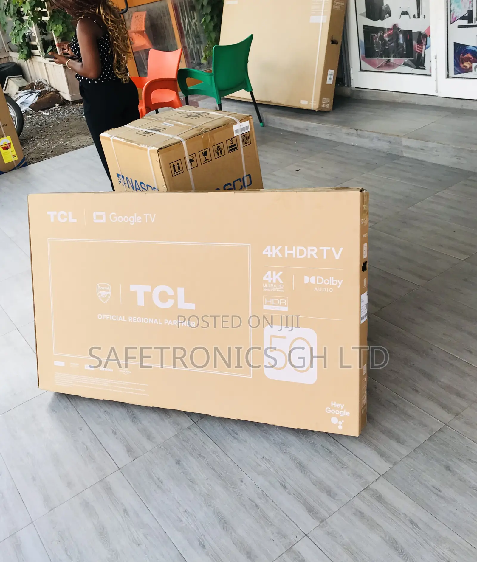 50 Inches Glossy Led Electric TCL P635 Full HD Smart Tv