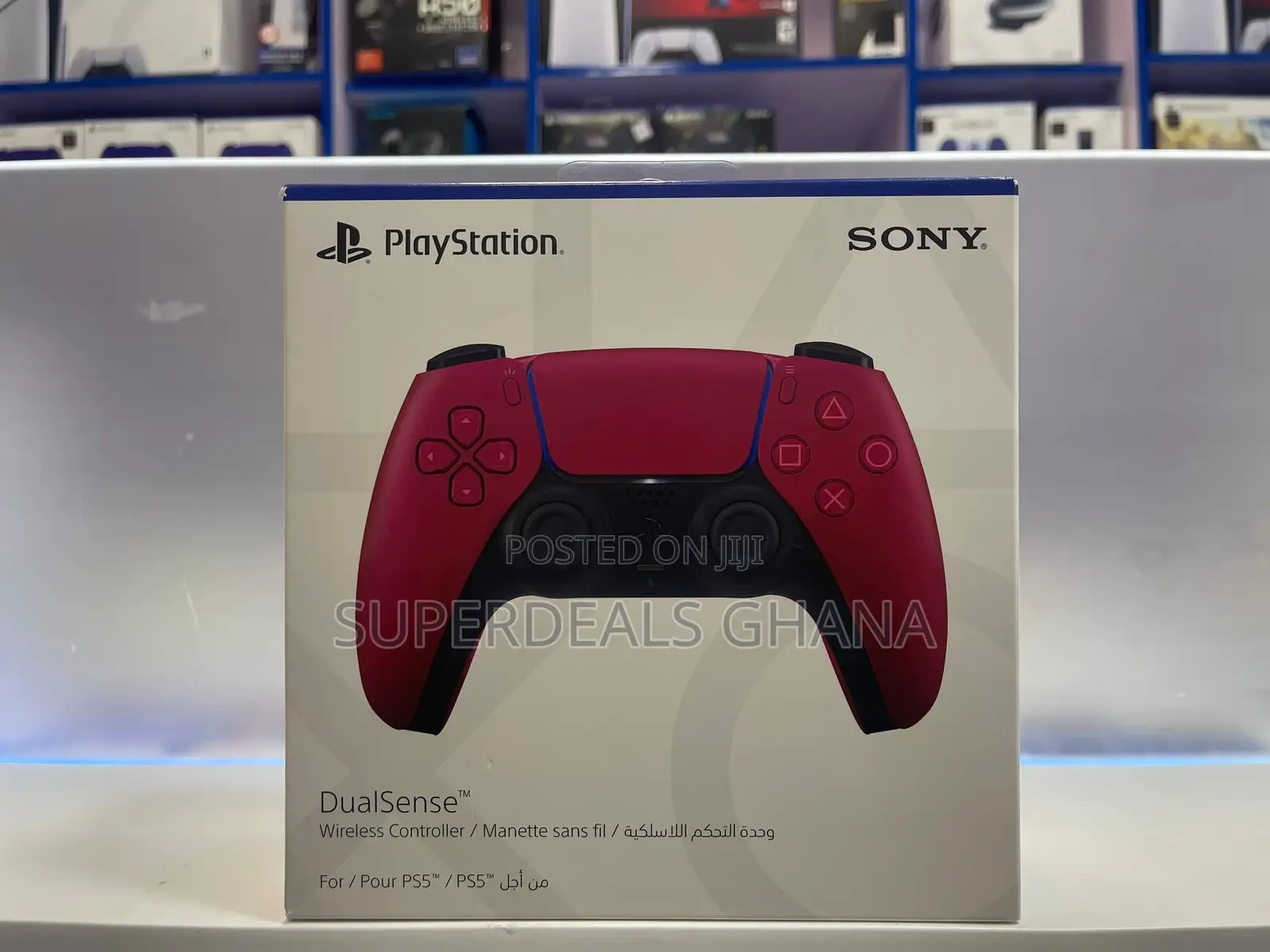 Ps5 Controller Cosmic Red
