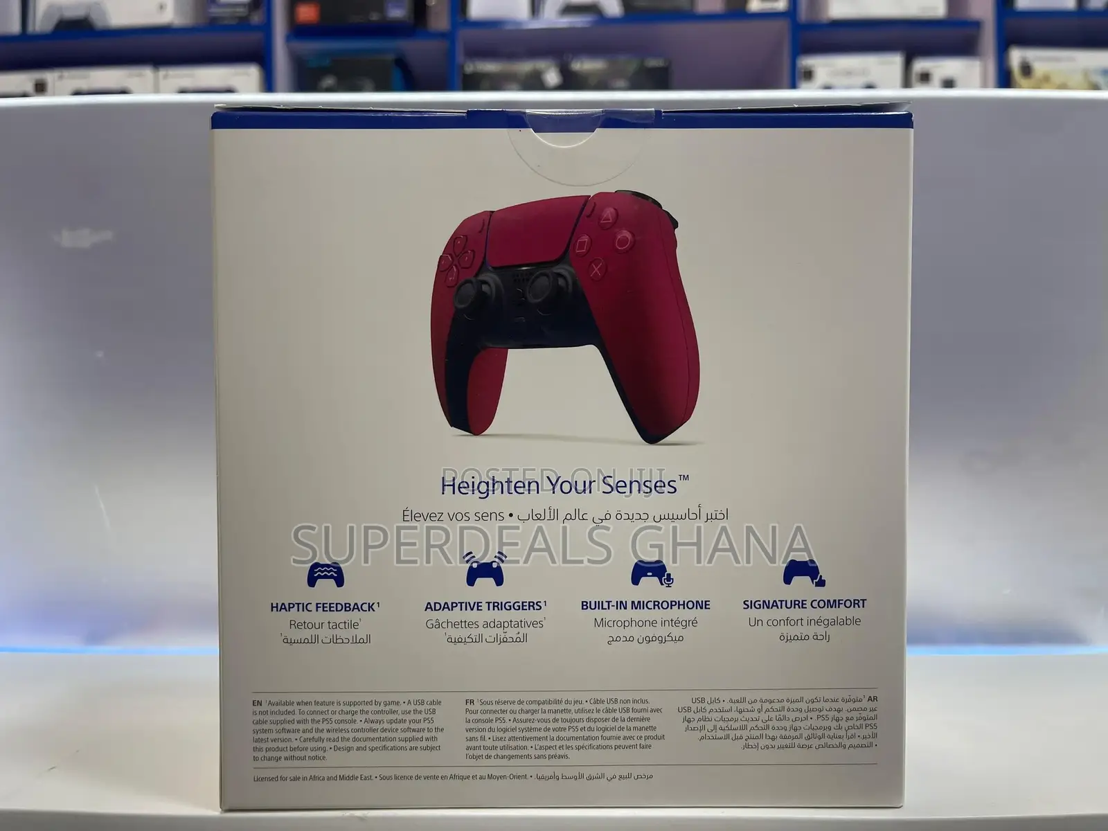 Ps5 Controller Cosmic Red
