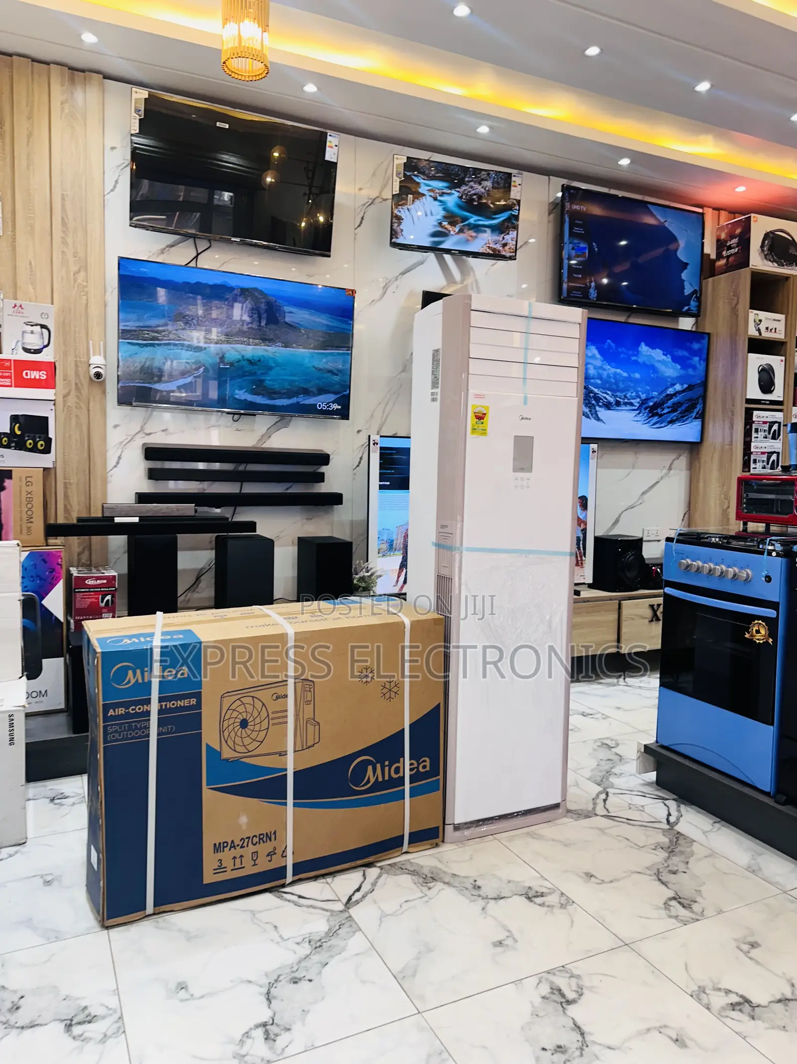 Available Now Midea Air Conditioner Floor 3hp White Split