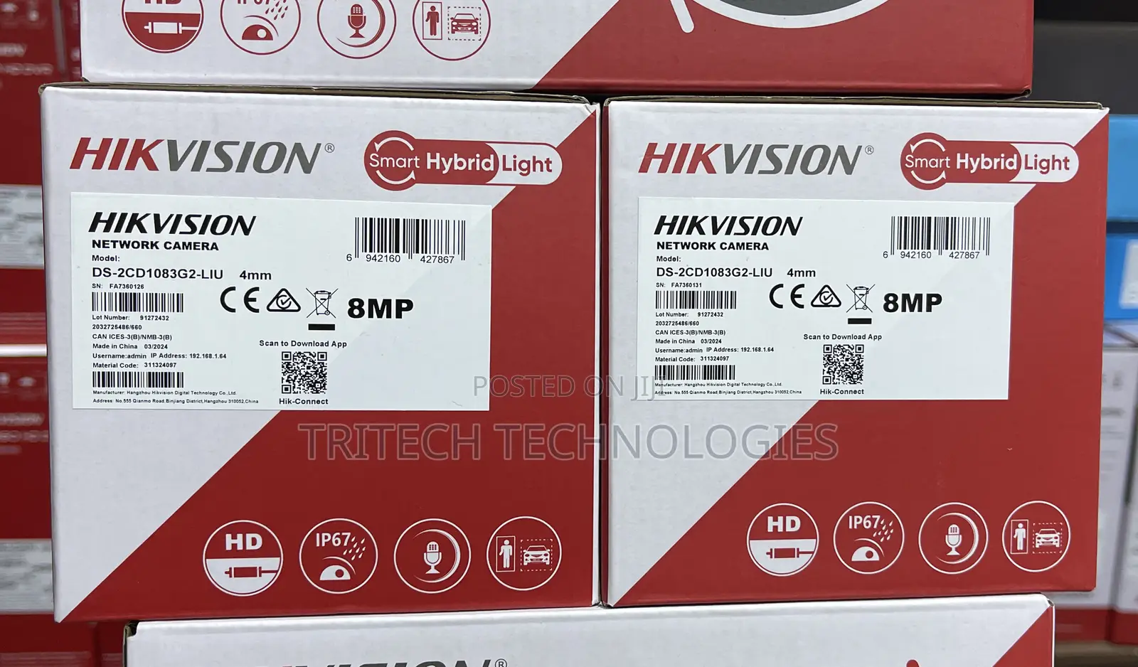 Hikvision Ds-2cd1083g2-Liu 8mp Smart Hybrid (Color Vu)Camera