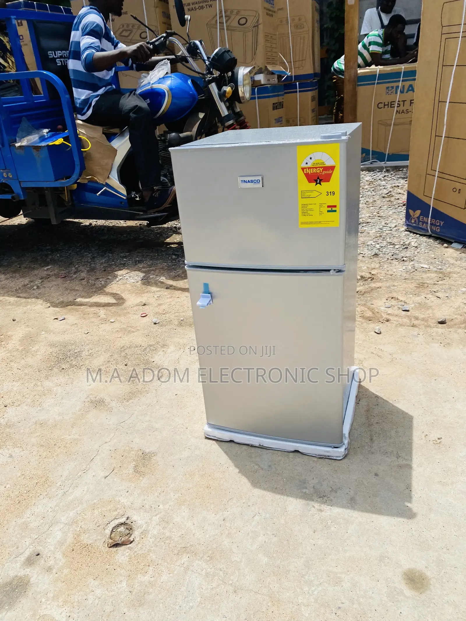 Quality Nasco Double Door Electric Refrigerator Nas F2-11.