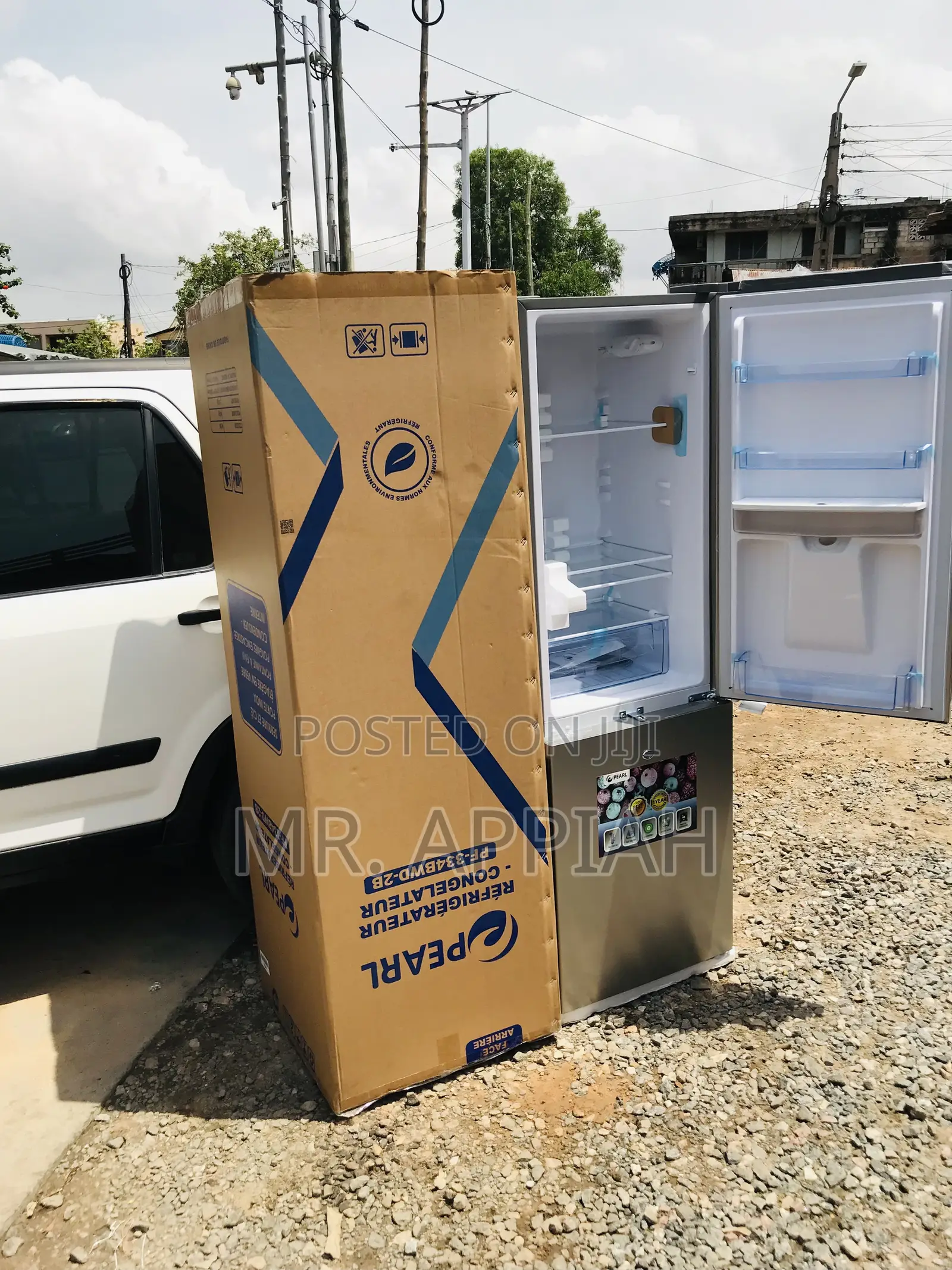 Extremely Cooling Pearl 2 Door Electric Fridge Pf-334bwd-2b