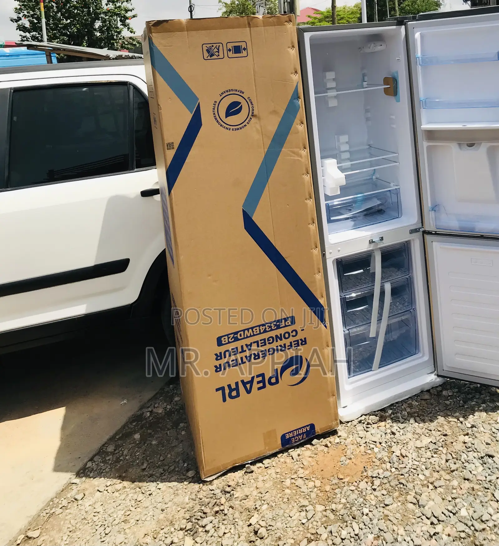 Latest and Affordable PearlPf-334bwd-2b 2 Door Fridge,Gray