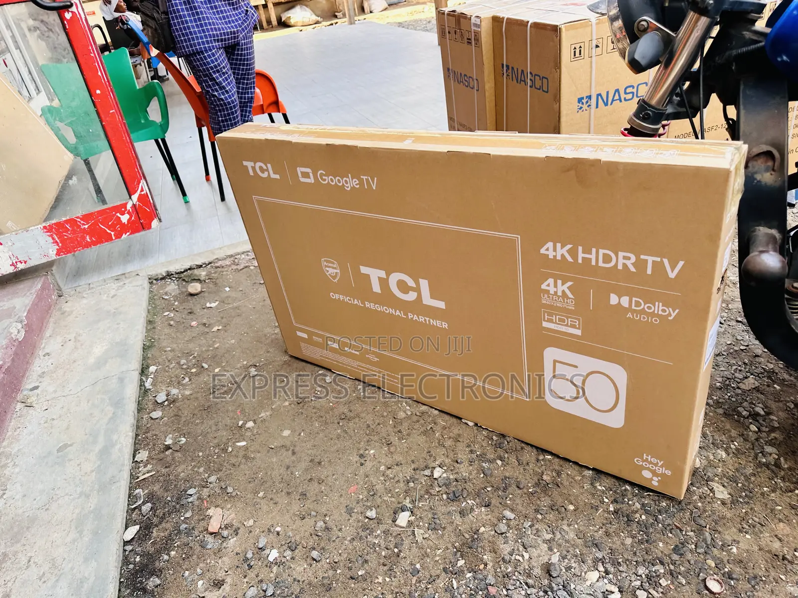 Call for TCL UHD Smart Glossy LED Screen 50” 50P635