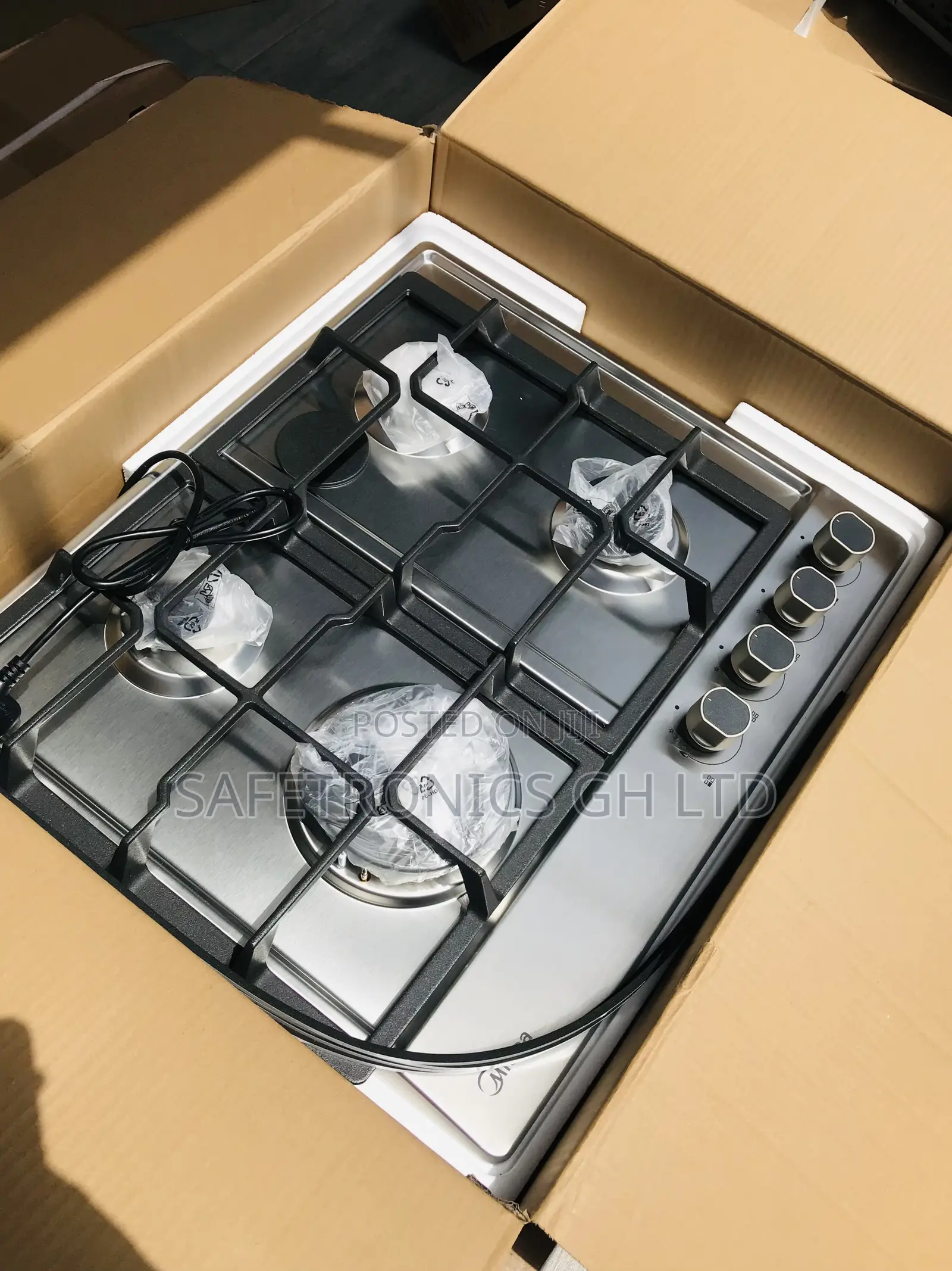 Affordable Midea 60G40ME Electric Gray 4 Hobs Cooker