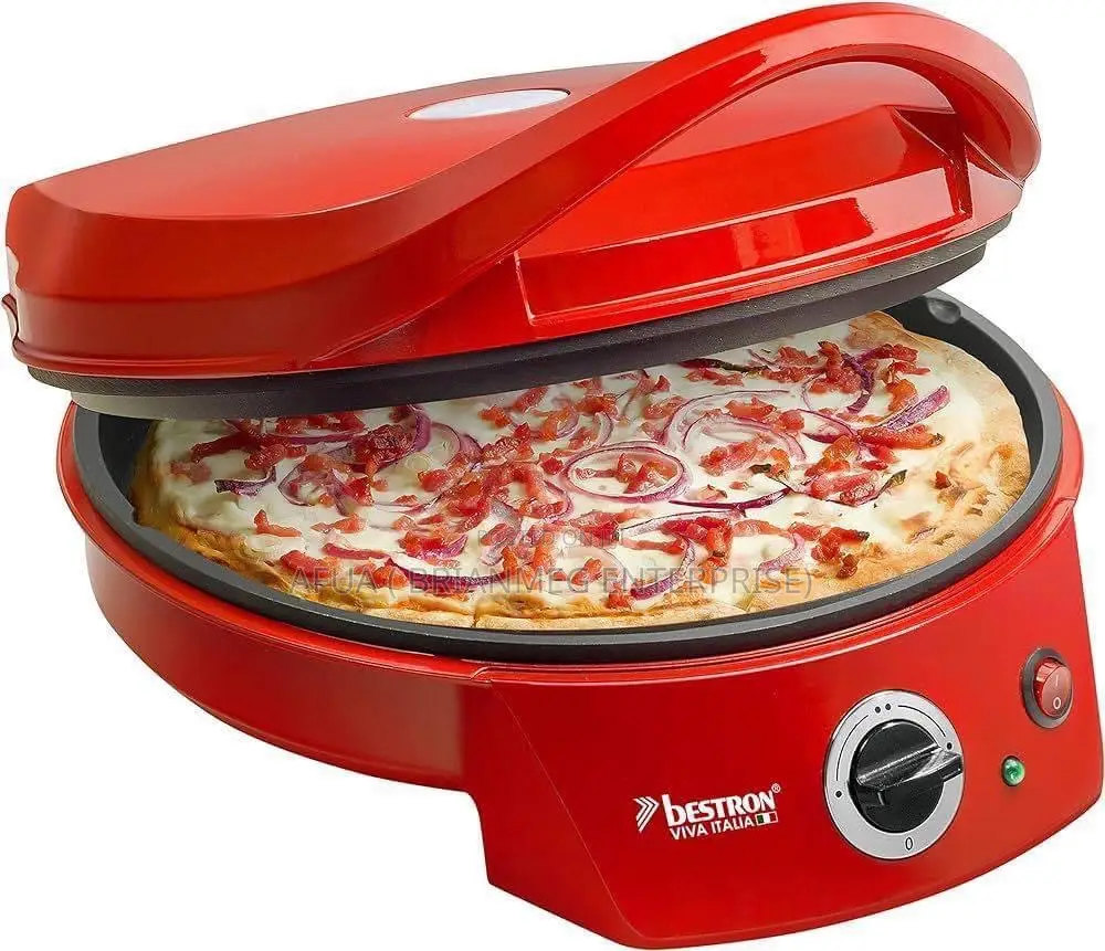 Bestron Electric Grill Pizza Oven, Viva Italia
