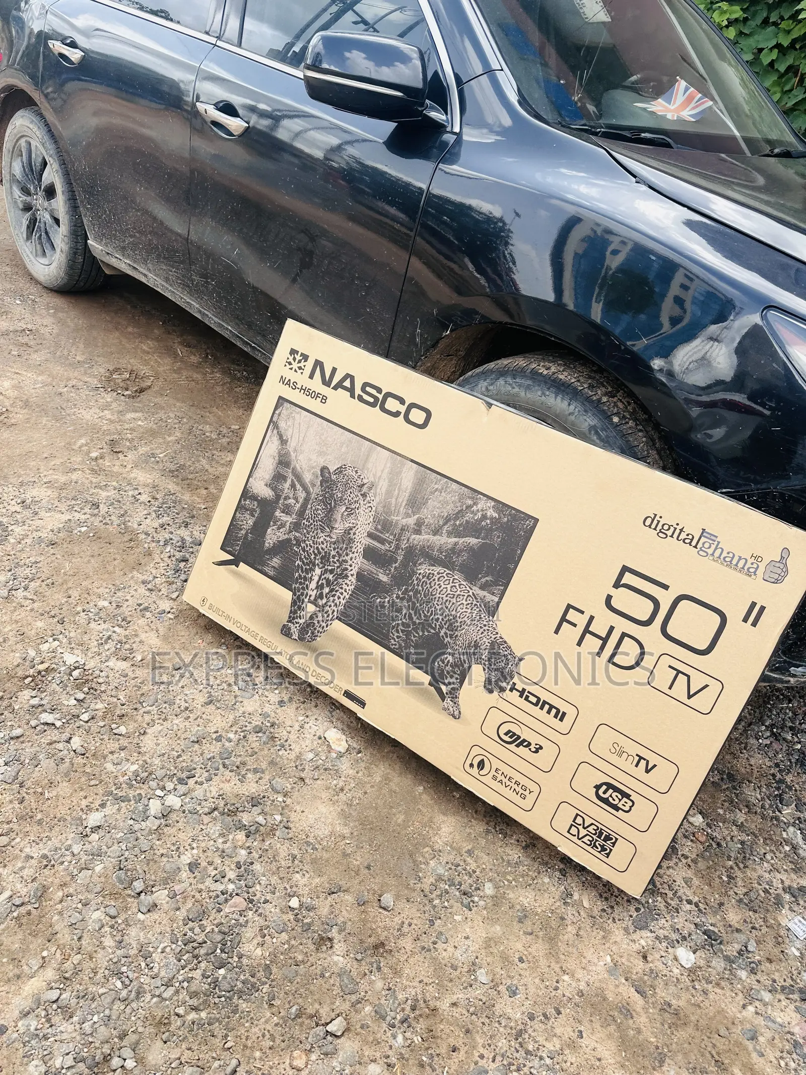 On/ of Nasco Satellite Digital 50”FHD.