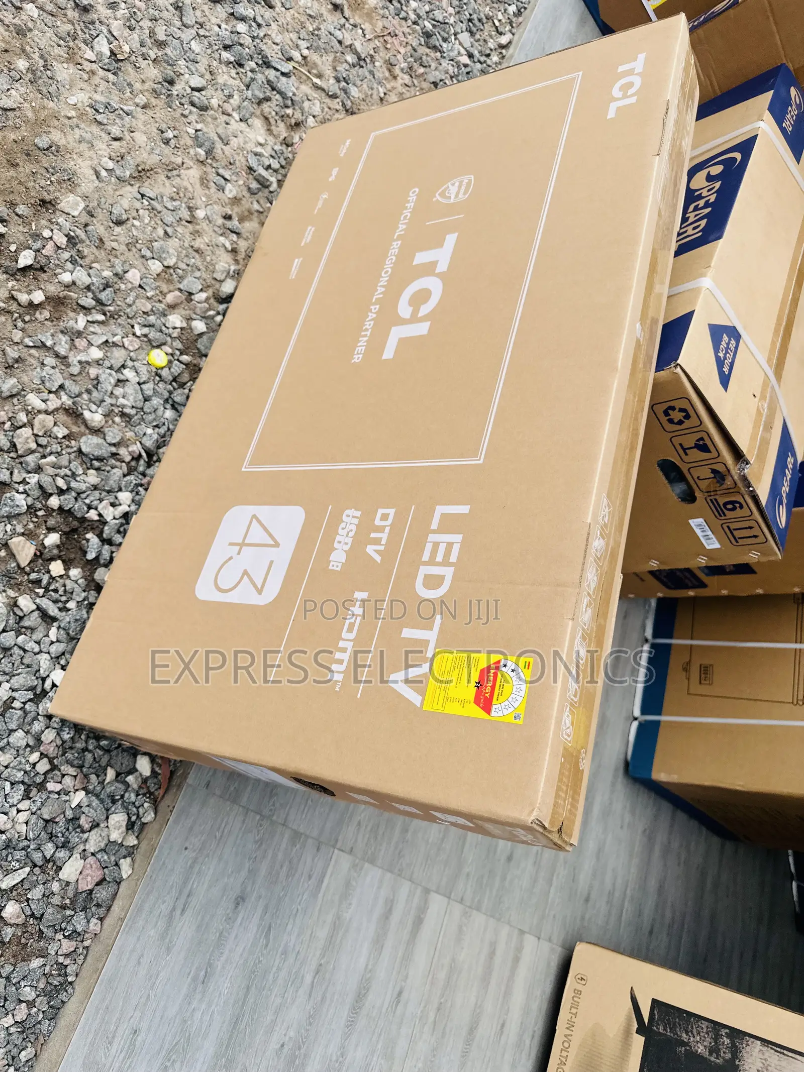 Get a New 43s5400 Gloss Smart Android TCL Tv 43”.