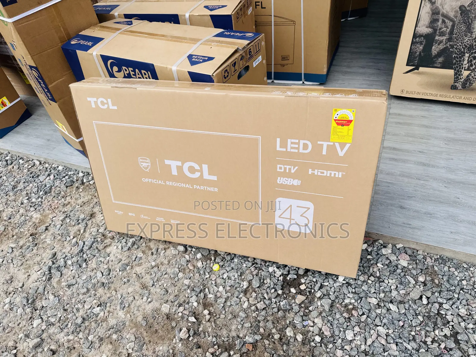 Get a New 43s5400 Gloss Smart Android TCL Tv 43”.