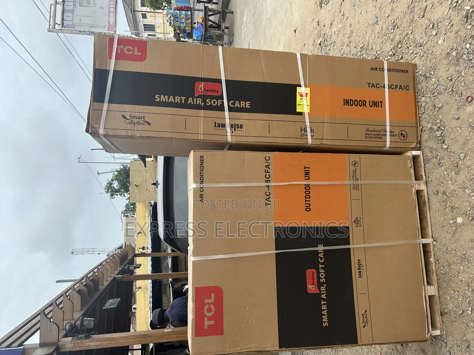 Low Noise Airflow System Floor TCL 5hp Split AC