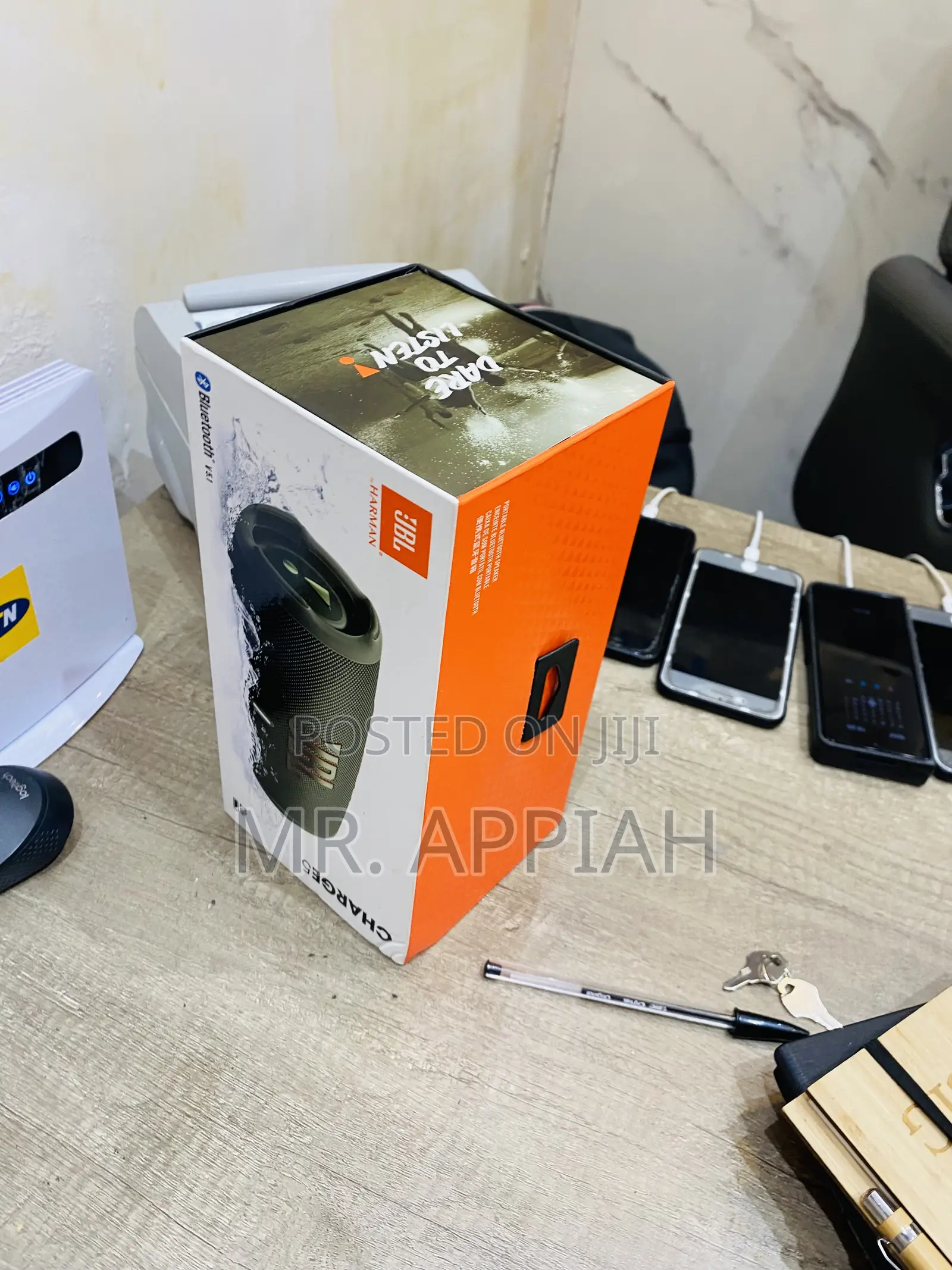 Classic Design JBL Charge 5 Portablebluetooth Speaker,Green
