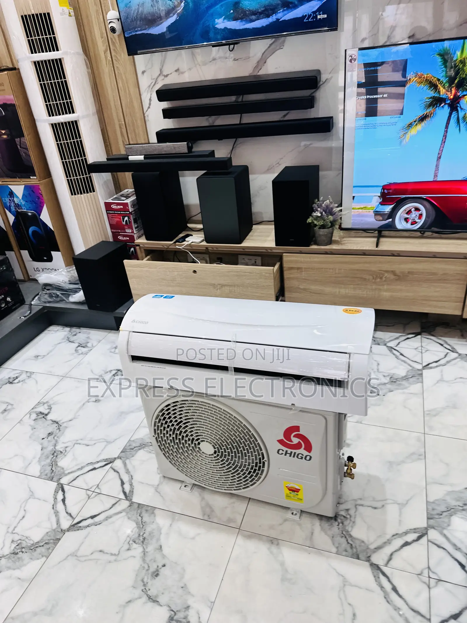 4D Airflow Split R410 Gas Chigo 1.5hp Air Conditioner
