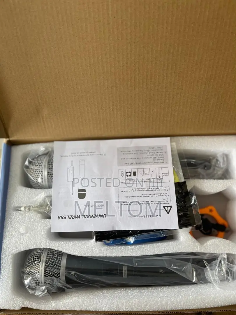 Shure L-58 2in1 Cordless Microphone With Universal Receiver