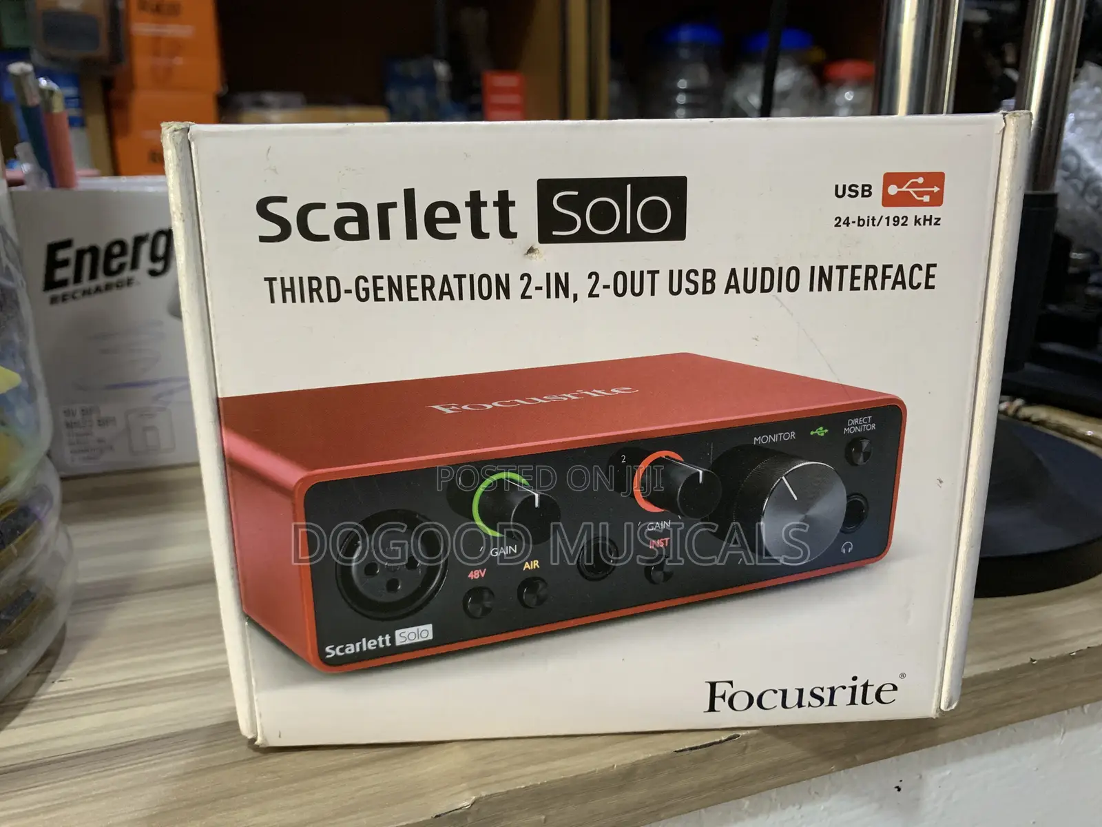 Focusrite Scarlett Solo 3rd Generation USB Audio Interface