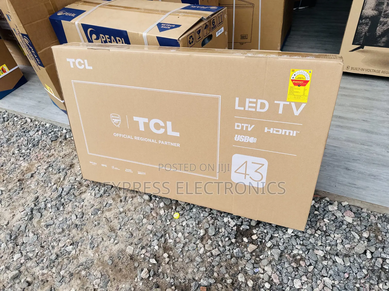 Satellite Smart TCL 43” Android TCL 43s5400
