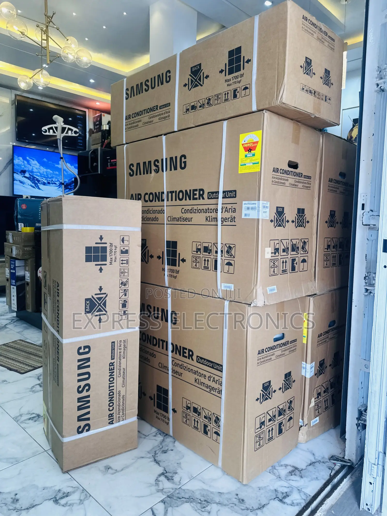 One Remote Control Split R410 Gas Samsung 2.5hp