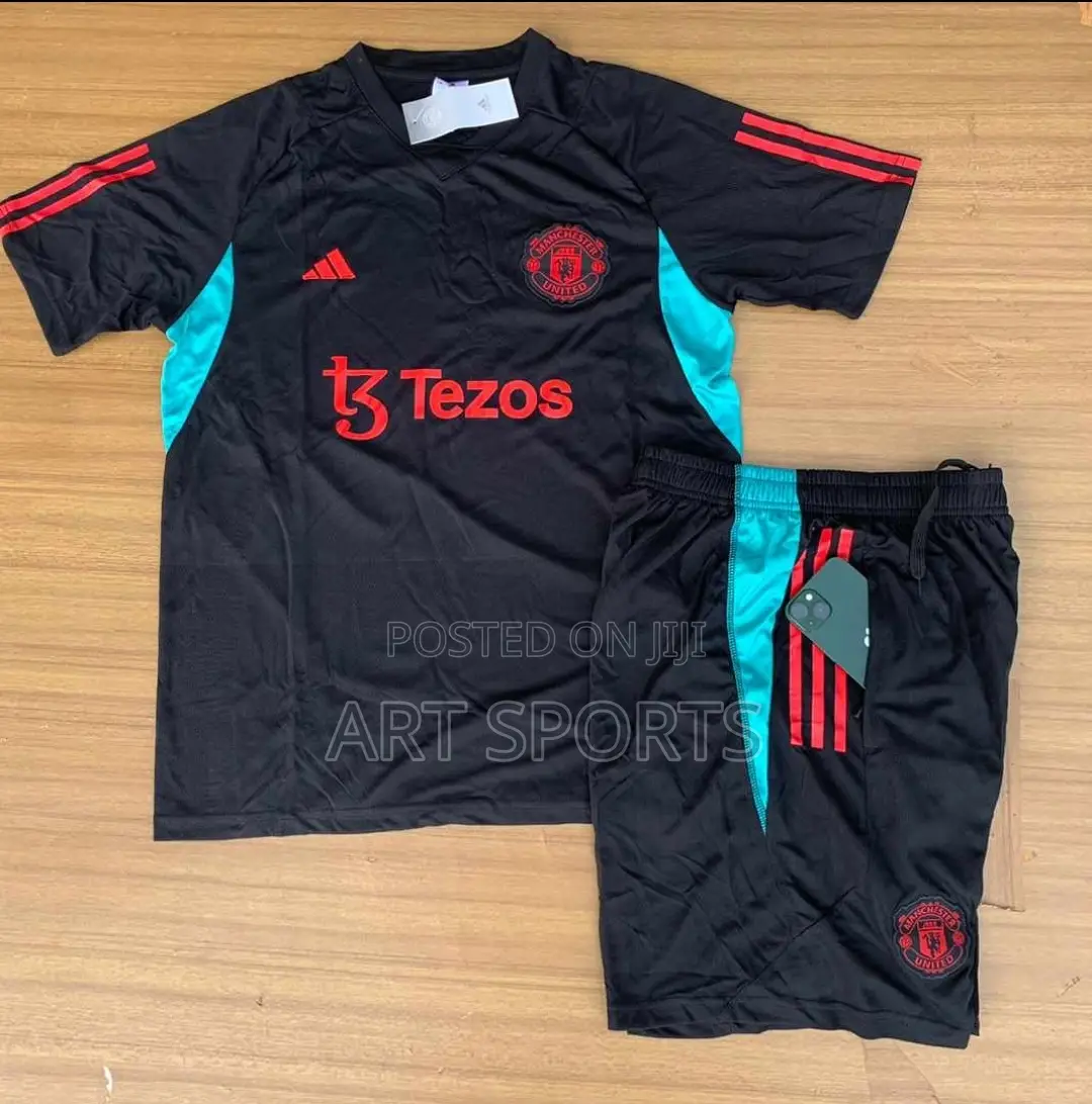 Manchester United and Chelsea Training Kit.