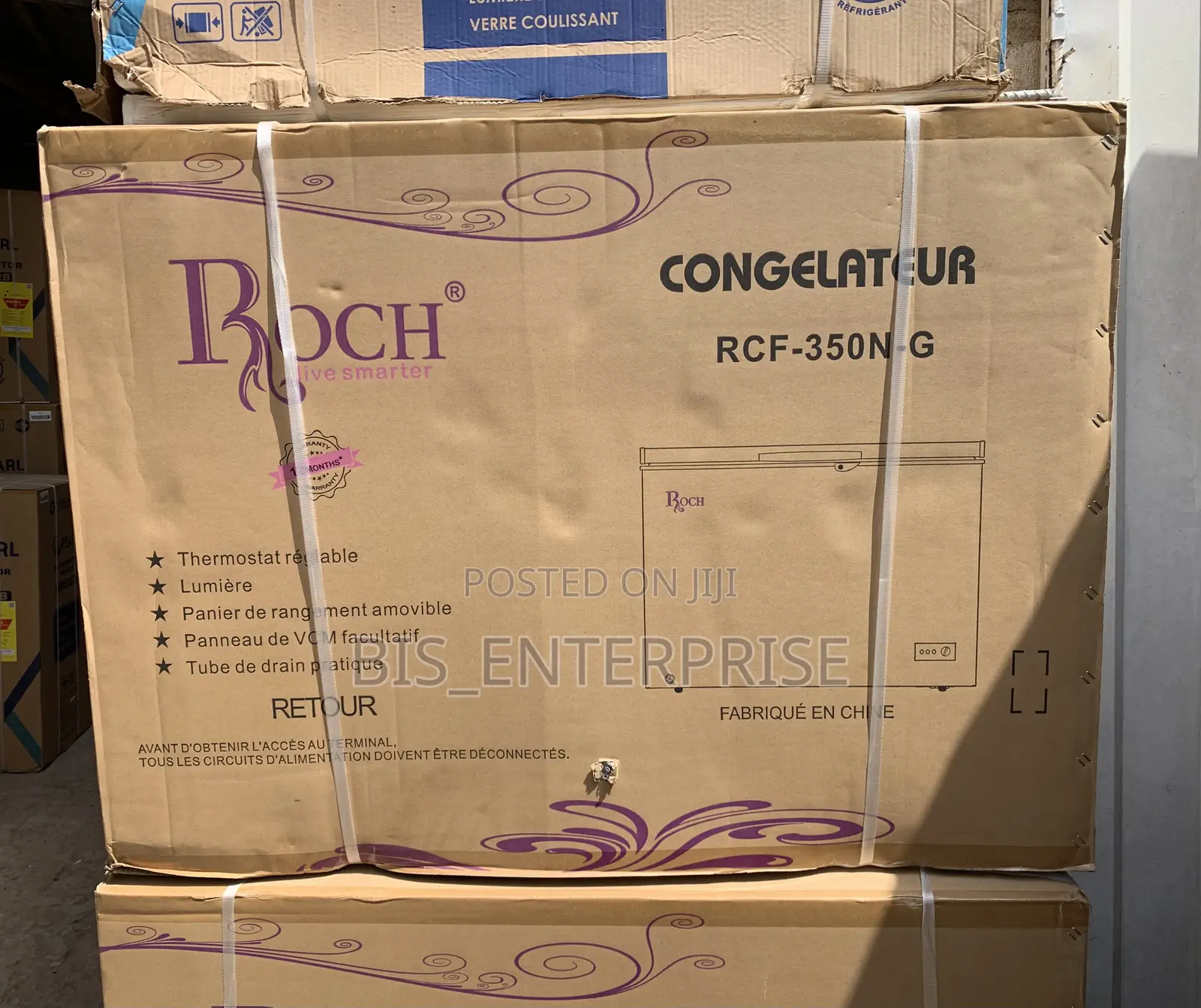 Roch Chest Freezer 350n 282 Liters