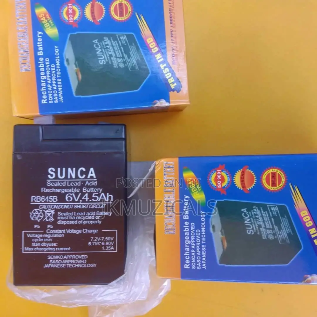 Rechargeable Fan Battery_ 6v 4.5ah | Rechargeable Battery