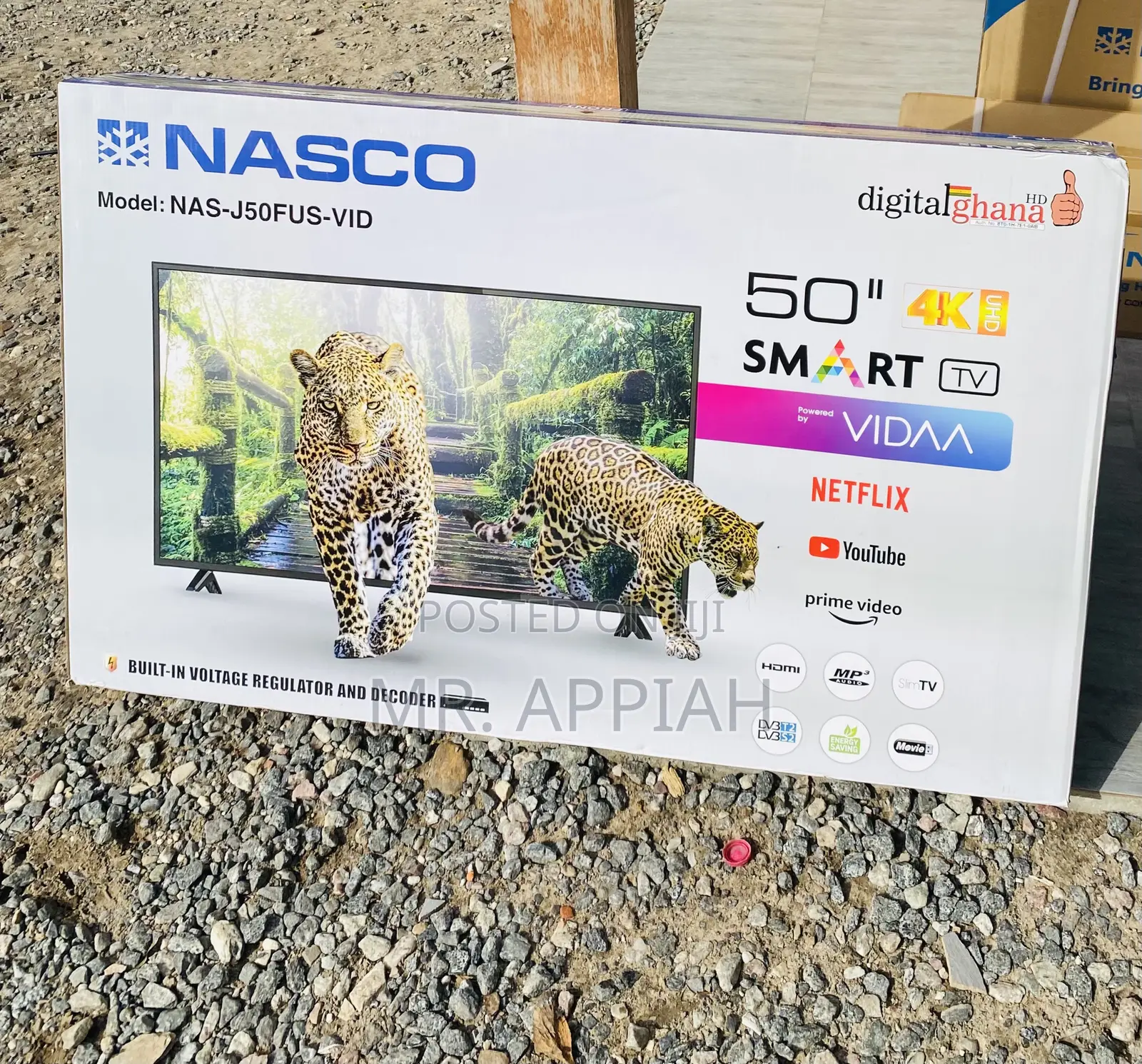 Buy Original Nasco 50 Inch Led Uhd/ Smart Television.