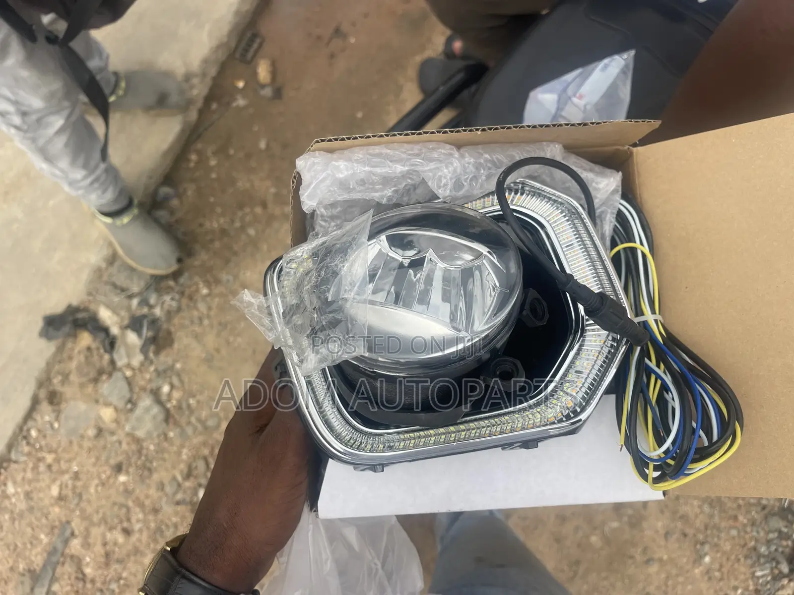 Toyota Tacoma Led Foglight and Cover