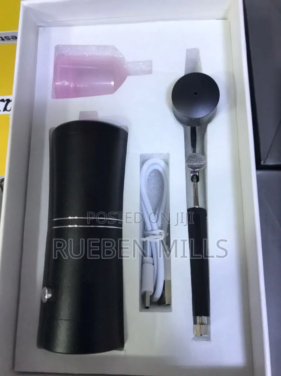 Latest Model Airbrush System Hair Spray Machine - Black