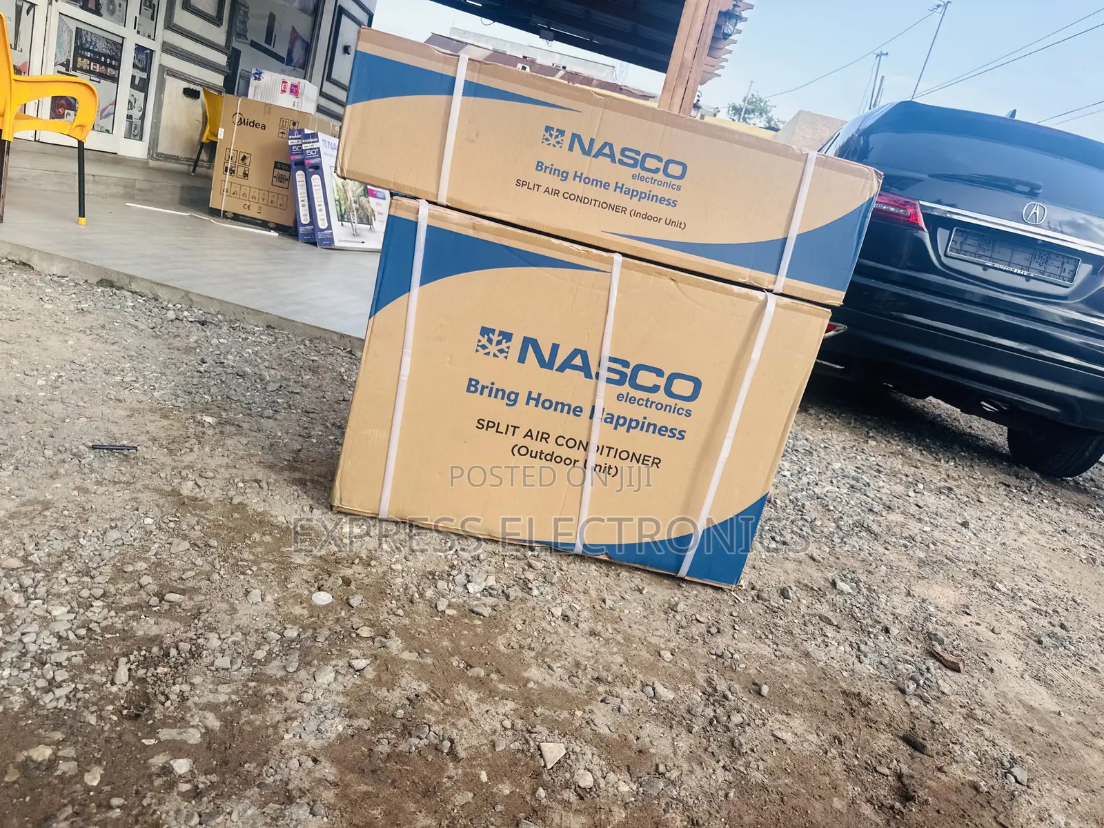 Auto Restart Split R410 Gas Nasco 2.0hp Air Conditioner
