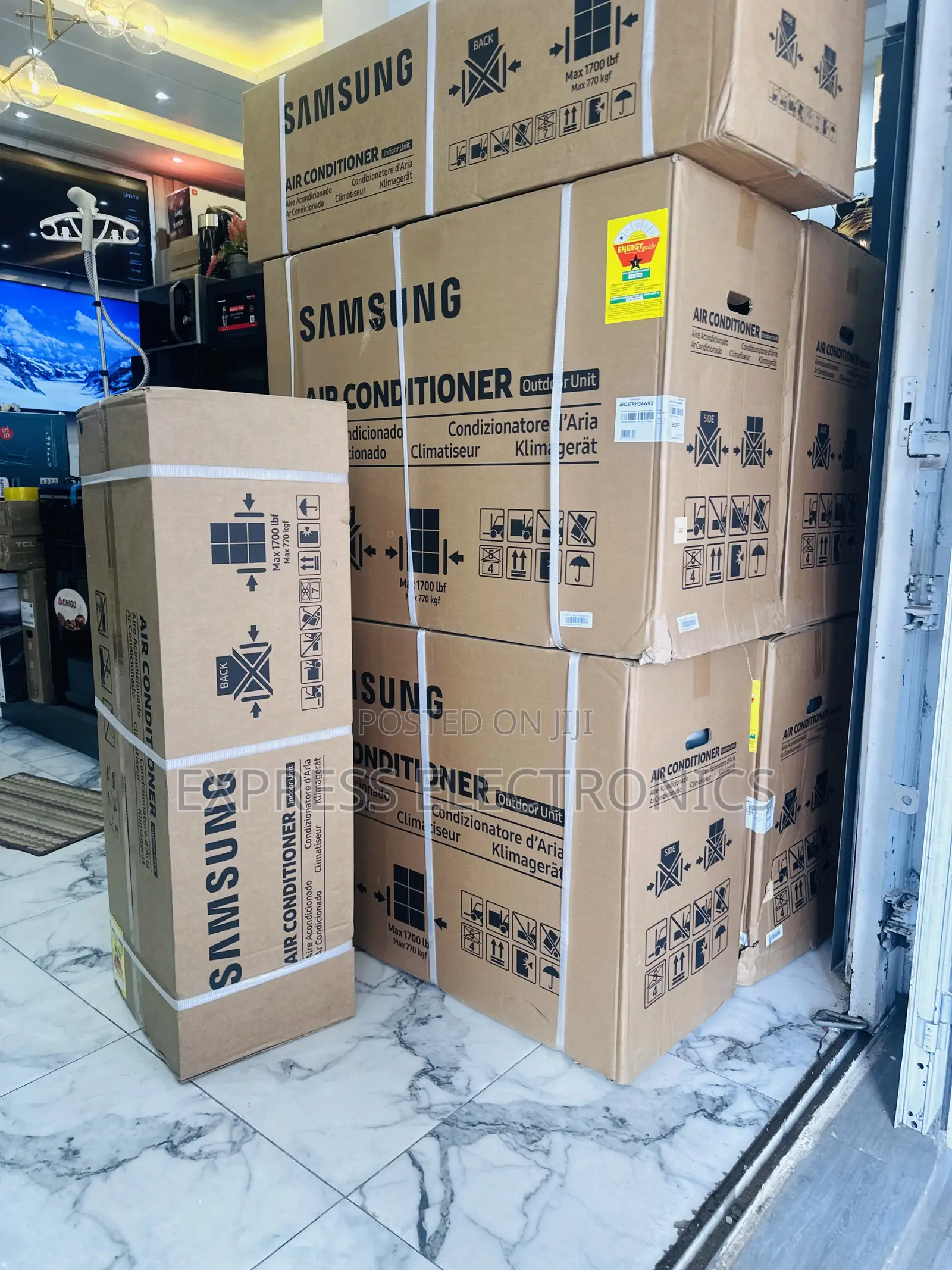 2.5hp Split Samsung High Speed Airflow R410 Gas White.