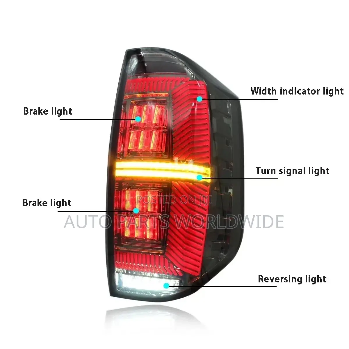 Toyota Tundra Led Tail Lights Red Edition 2014-2020