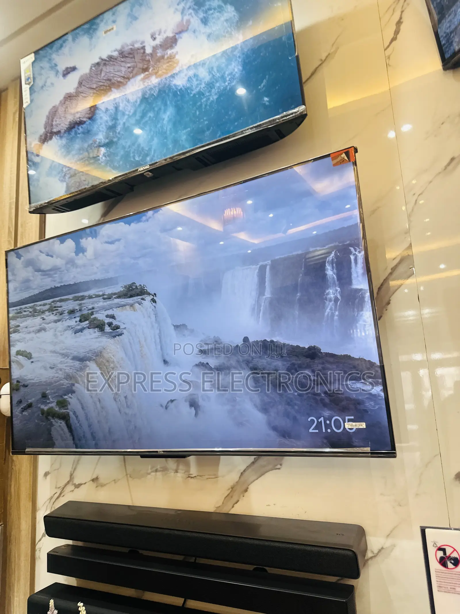 Nasco 50”UHD Smart Glossy LED Screen 