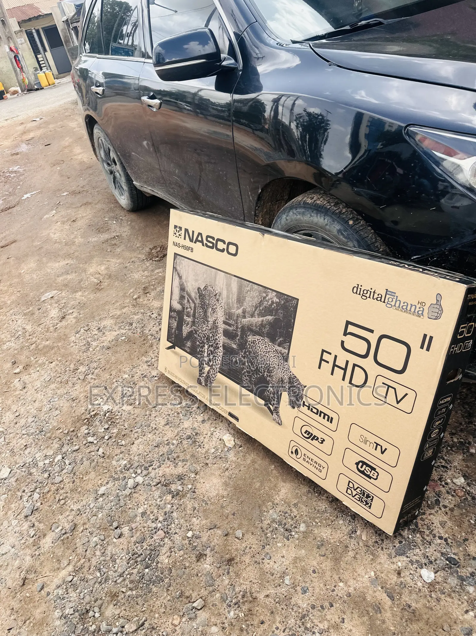 Available Now Nasco 50”FHD Smart Gloss Tv 