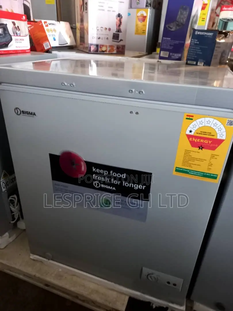 Rapid Cooling ~Sigma 147L Chest Freezer