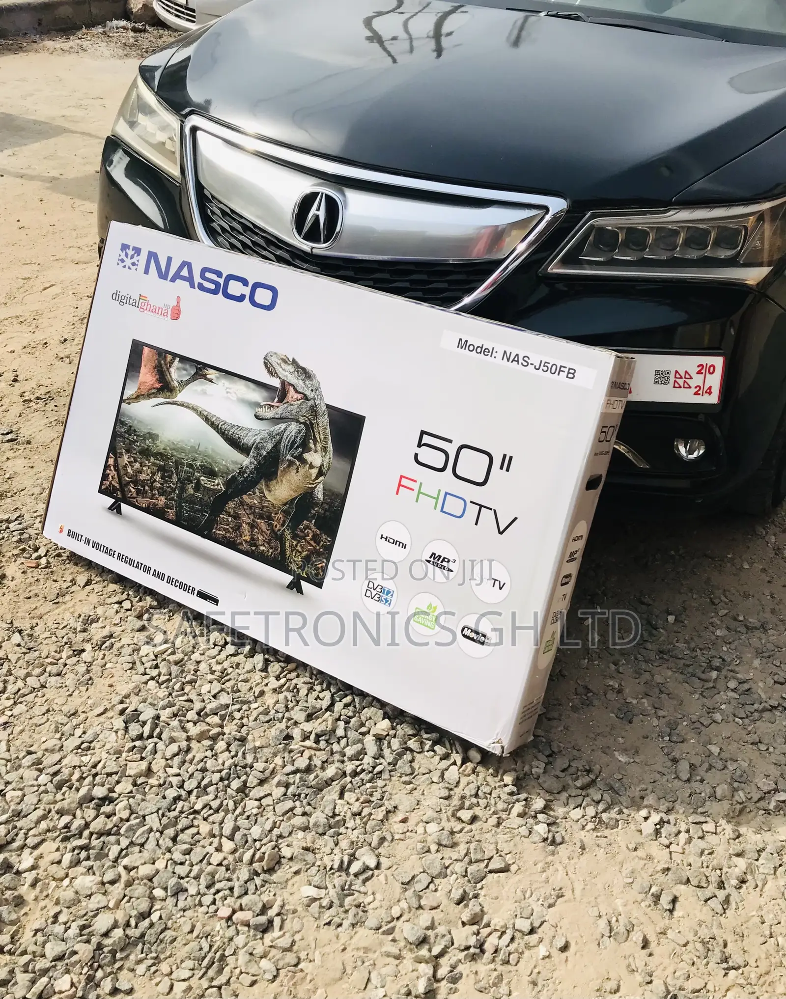 Digital Satellite 50 Inches Glossy Led Nasco Full HD Tv