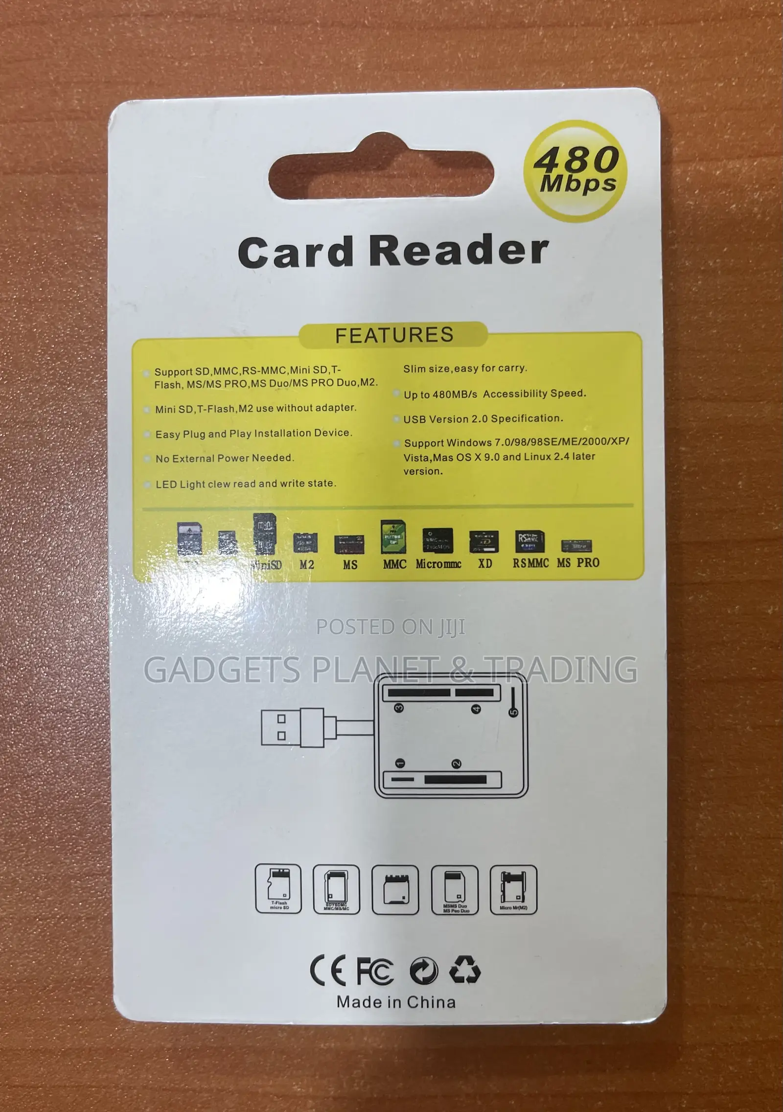 All in One Memory Card Reader or SD Card Reader